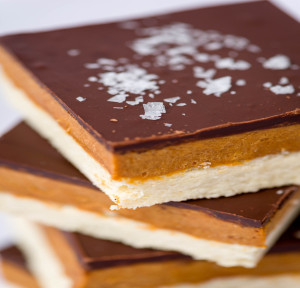 Caramel shortbread